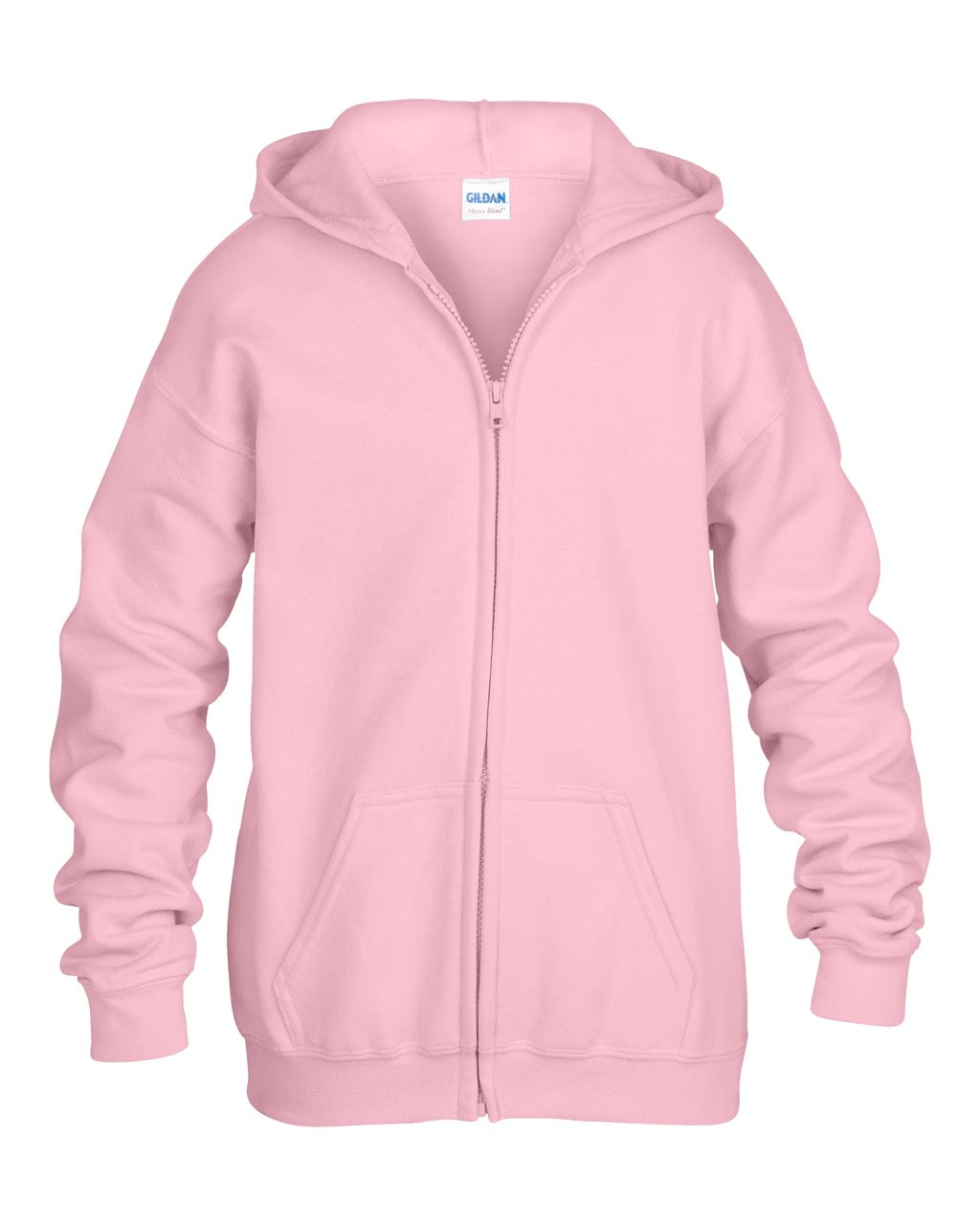 HEAVY BLEND™ YOUTH FULL ZIP HOODED SWEATSHIRT