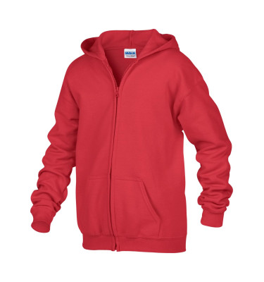 HEAVY BLEND™ YOUTH FULL ZIP HOODED SWEATSHIRT