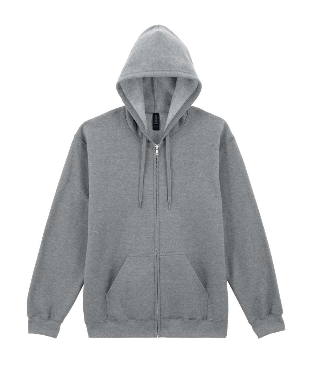 SOFTSTYLE™ MIDWEIGHT FLEECE ADULT FULL ZIP HOODED SWEATSHIRT