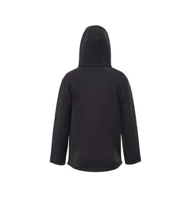 MEN’S 3-LAYER DETACHABLE HOODED SOFTSHELL JACKET
