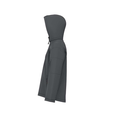 MEN’S 3-LAYER DETACHABLE HOODED SOFTSHELL JACKET