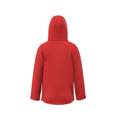 MEN’S 3-LAYER DETACHABLE HOODED SOFTSHELL JACKET