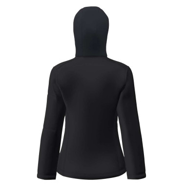 WOMEN’S 3-LAYER DETACHABLE HOODED SOFTSHELL JACKET
