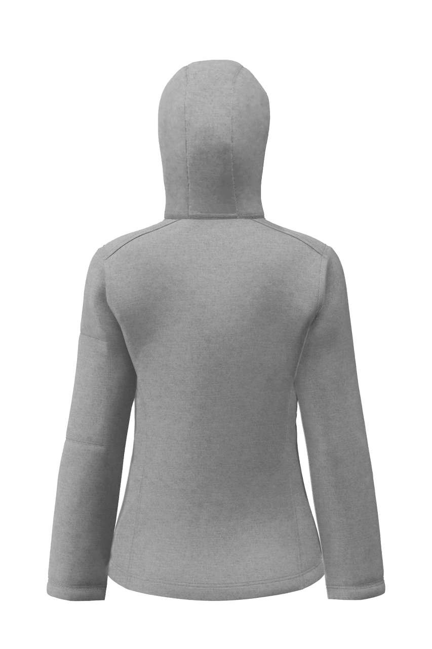 WOMEN’S 3-LAYER DETACHABLE HOODED SOFTSHELL JACKET