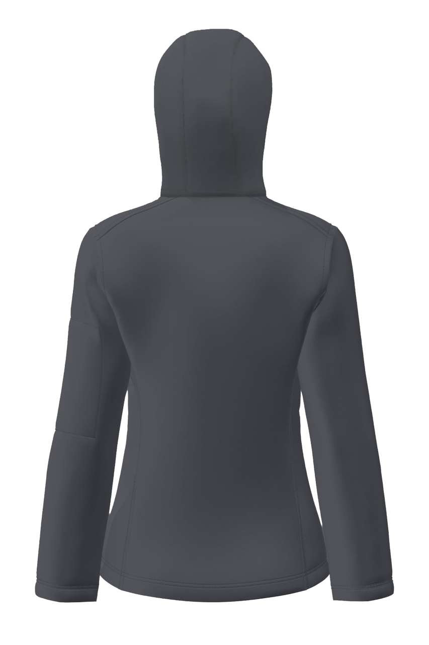 WOMEN’S 3-LAYER DETACHABLE HOODED SOFTSHELL JACKET