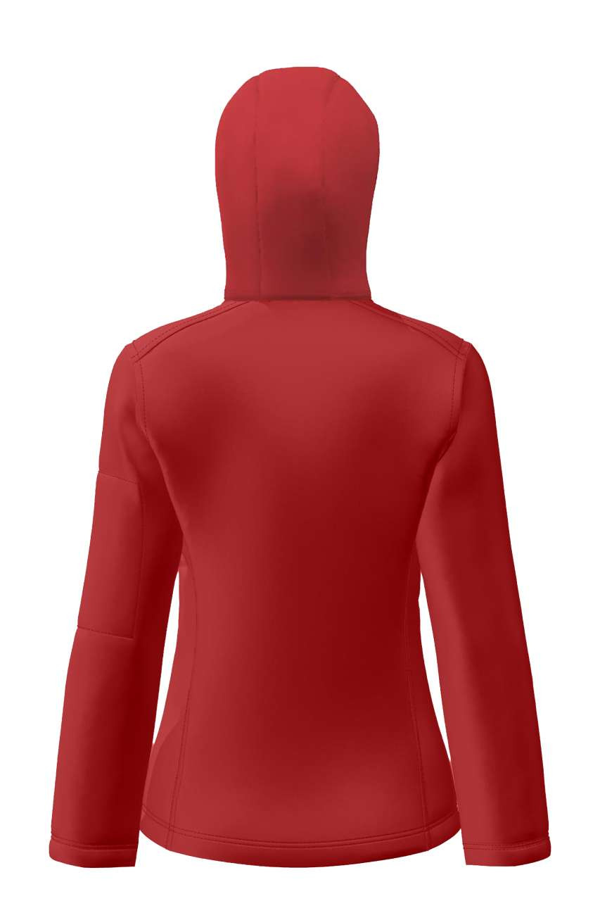 WOMEN’S 3-LAYER DETACHABLE HOODED SOFTSHELL JACKET