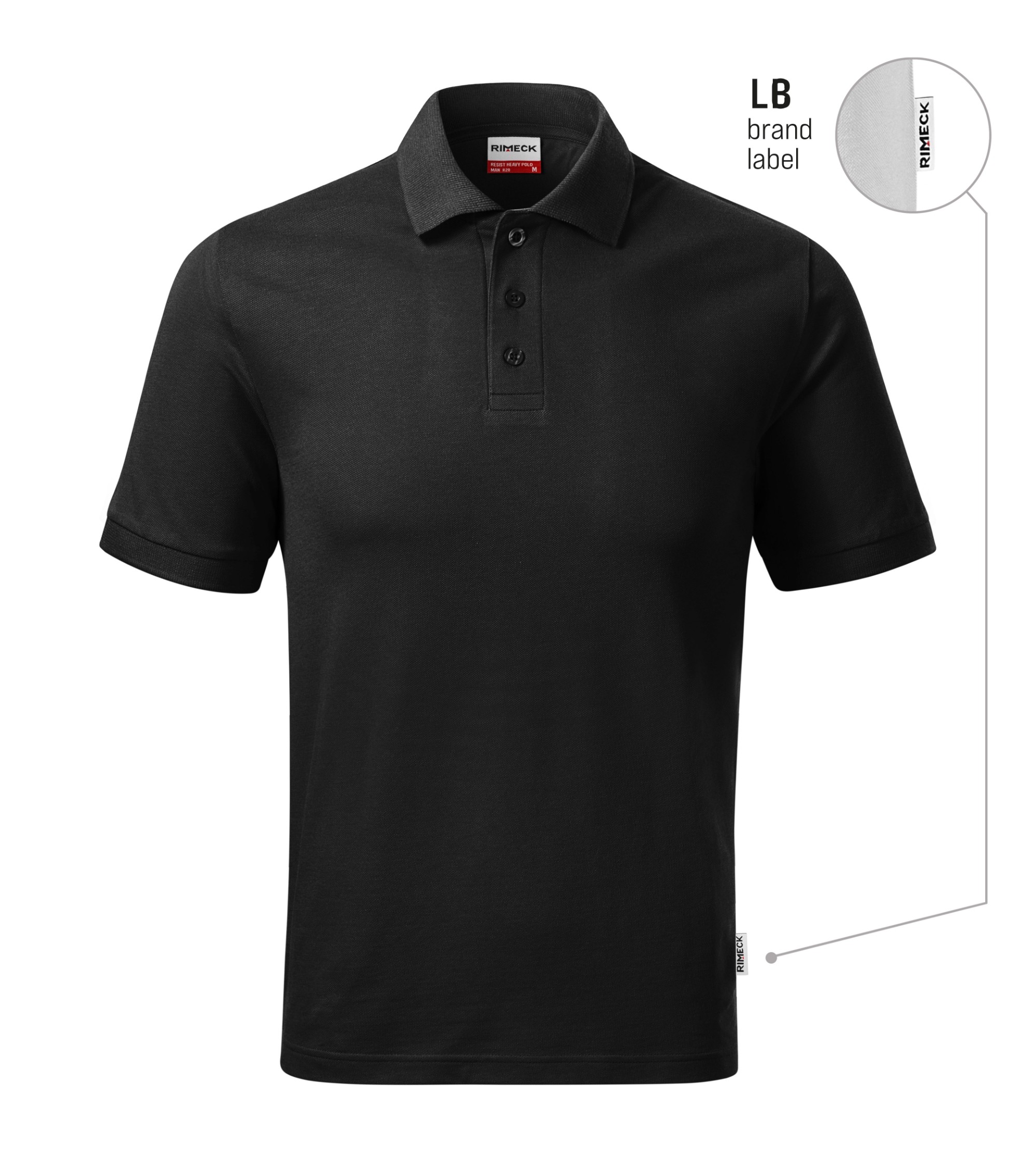 Koszulka polo męska Resist Heavy Polo