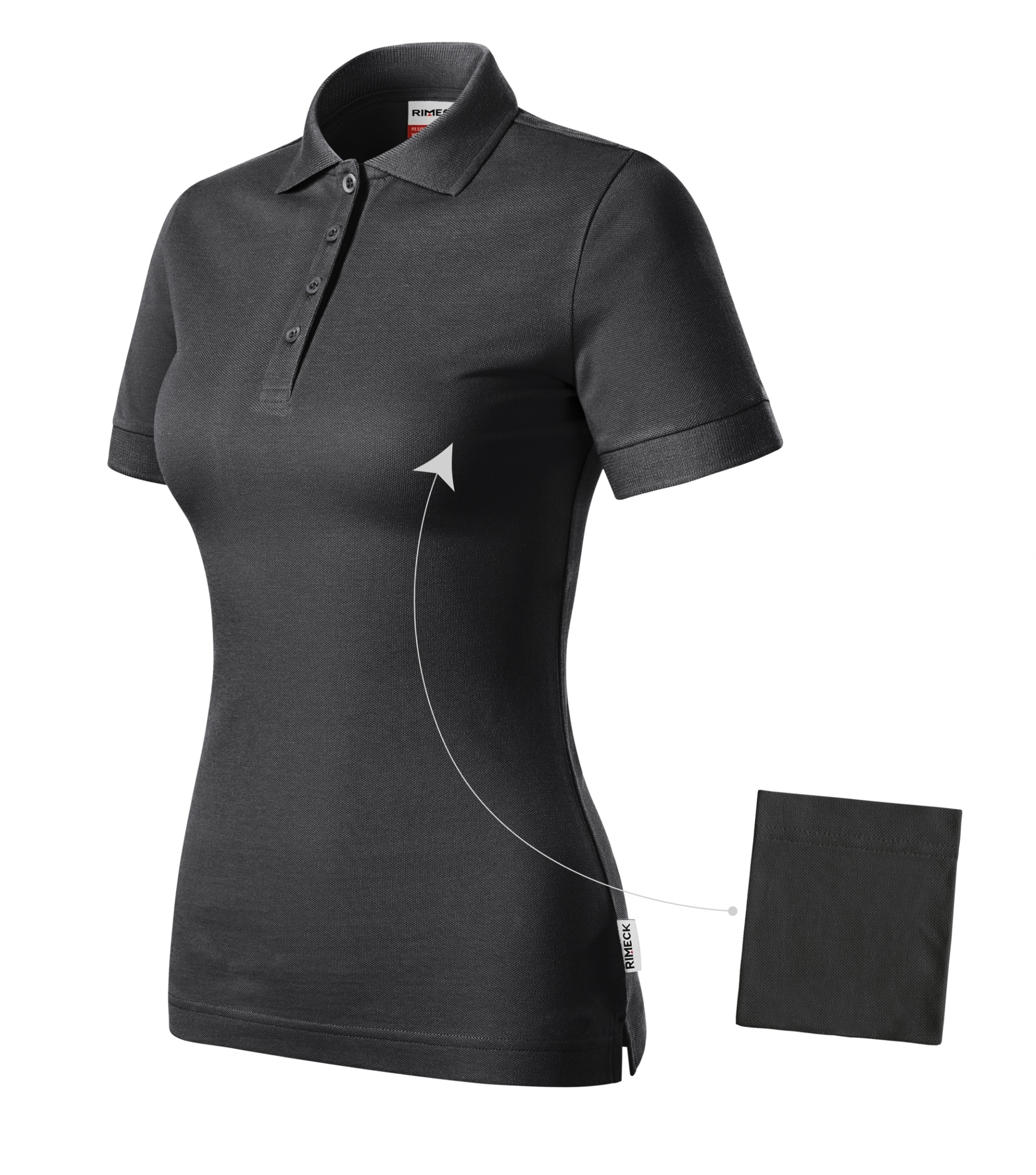 Koszulka polo damska Resist Heavy Polo