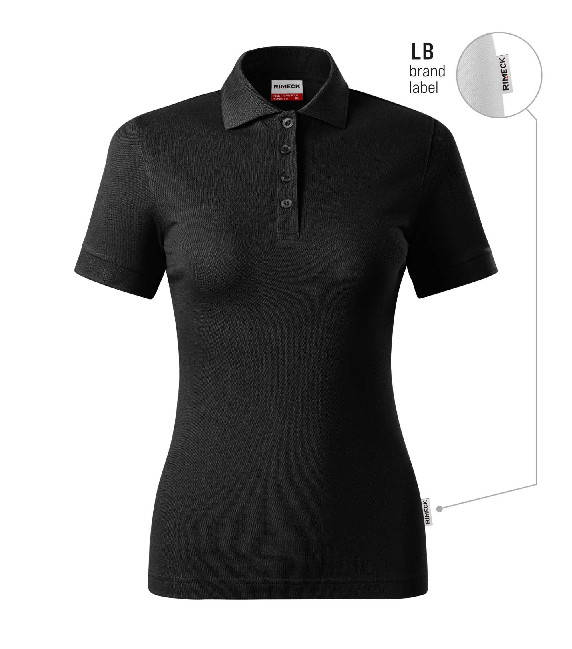Koszulka polo damska Resist Heavy Polo