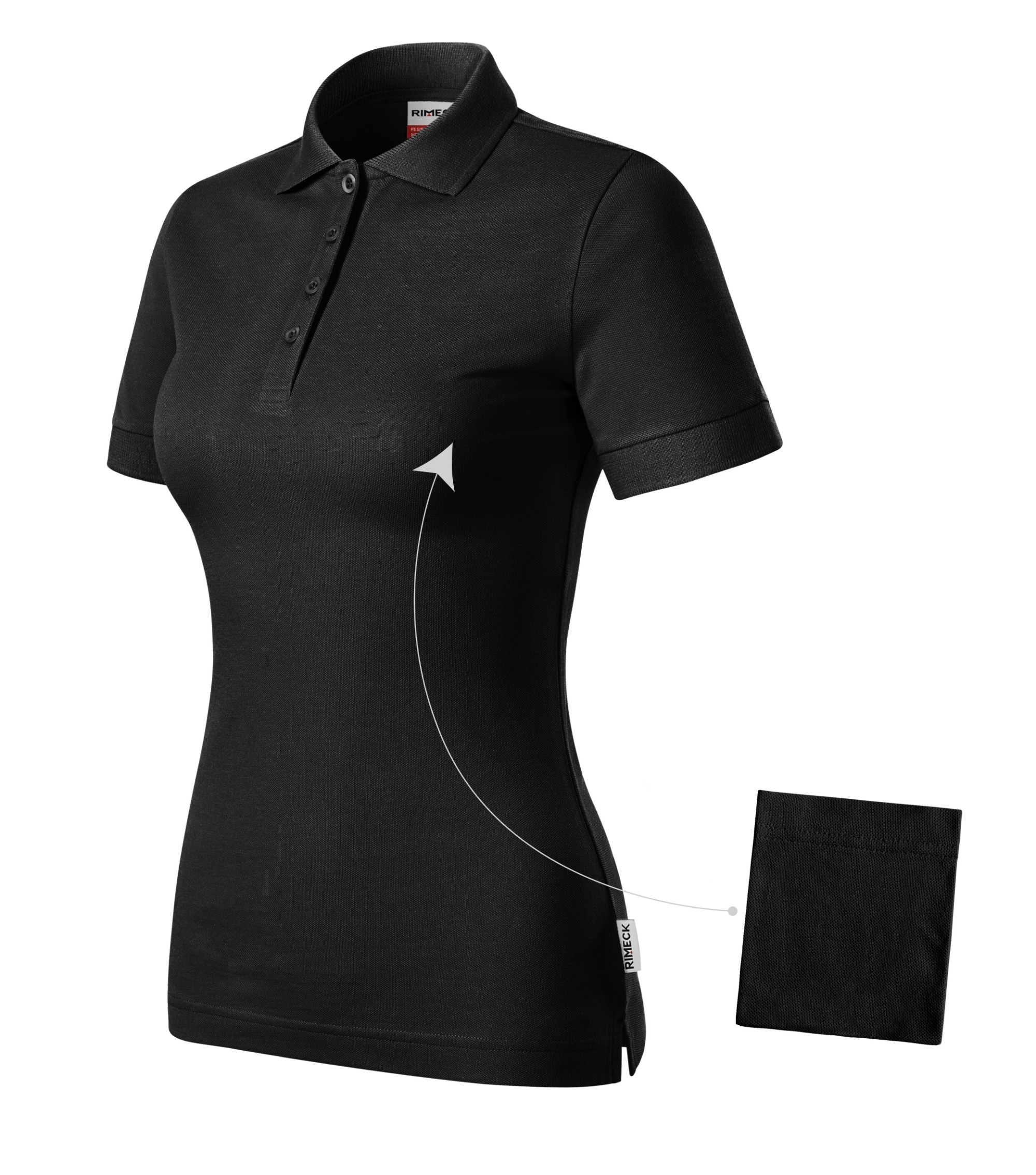 Koszulka polo damska Resist Heavy Polo