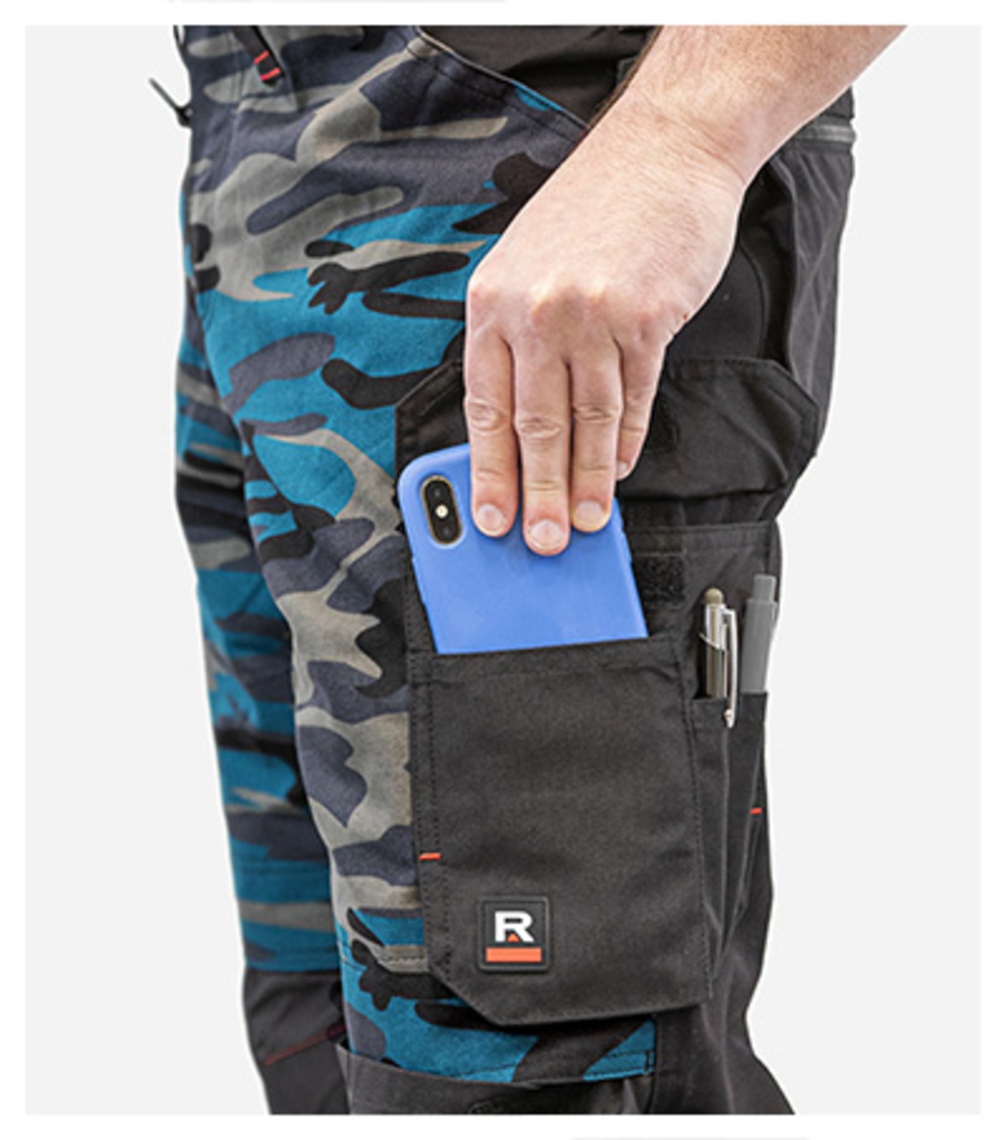 Spodnie robocze męskie Vertex Camo