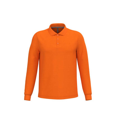MEN'S LONG-SLEEVED POLO SHIRT