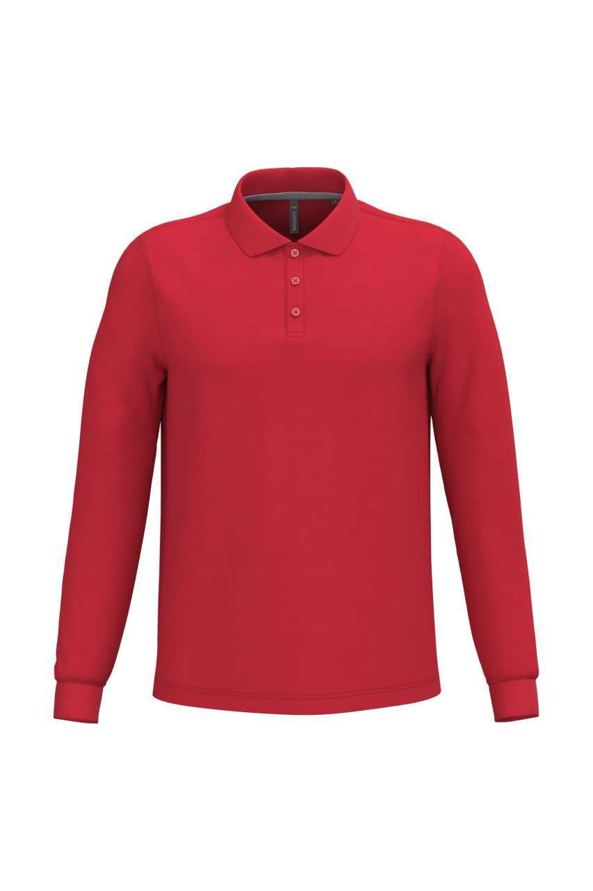 MEN'S LONG-SLEEVED POLO SHIRT