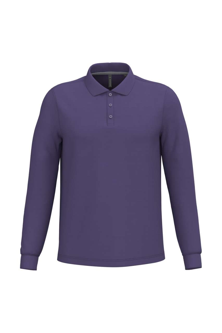 MEN'S LONG-SLEEVED POLO SHIRT