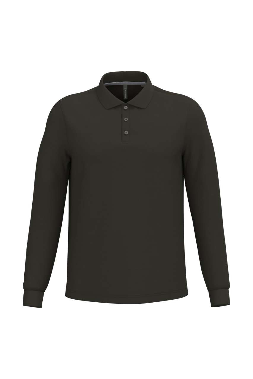 MEN'S LONG-SLEEVED POLO SHIRT
