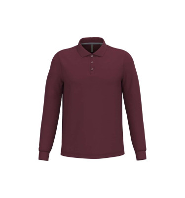 MEN'S LONG-SLEEVED POLO SHIRT