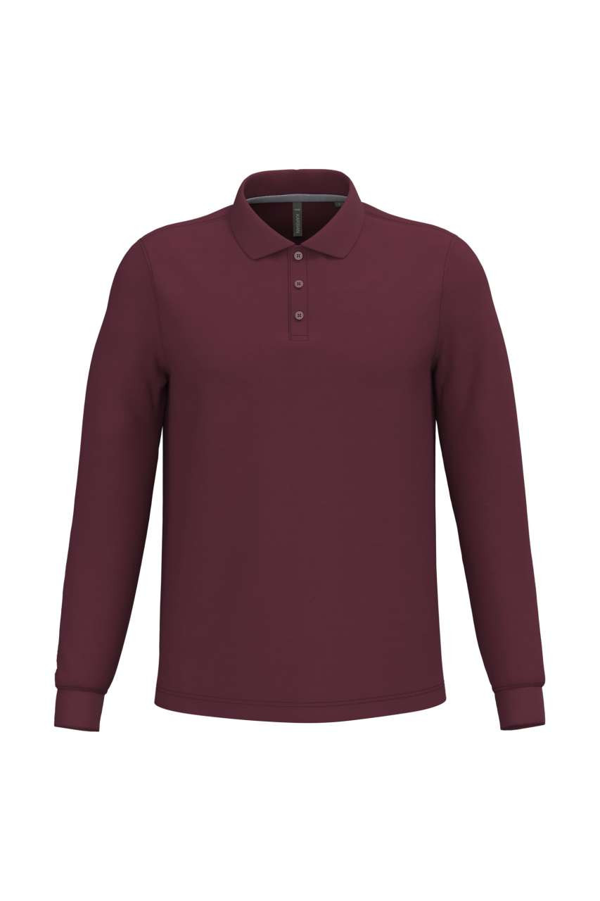 MEN'S LONG-SLEEVED POLO SHIRT