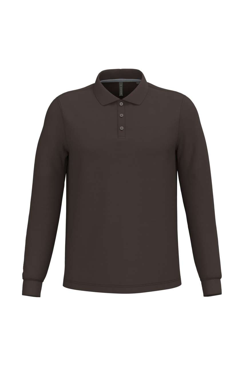 MEN'S LONG-SLEEVED POLO SHIRT
