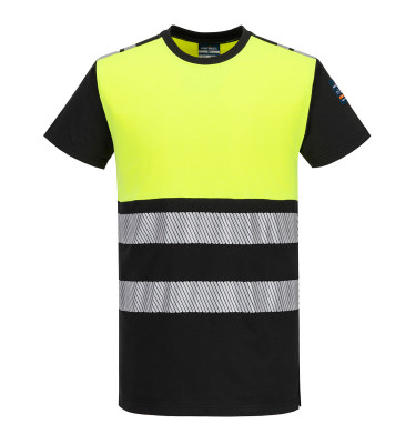 PW3 Modaflame Knit Hi-Vis Class 1 FR Short Sleeve T-Shirt