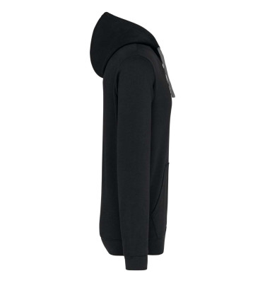 MEN'S CONTRAST HOODED SWEATSHIRT
