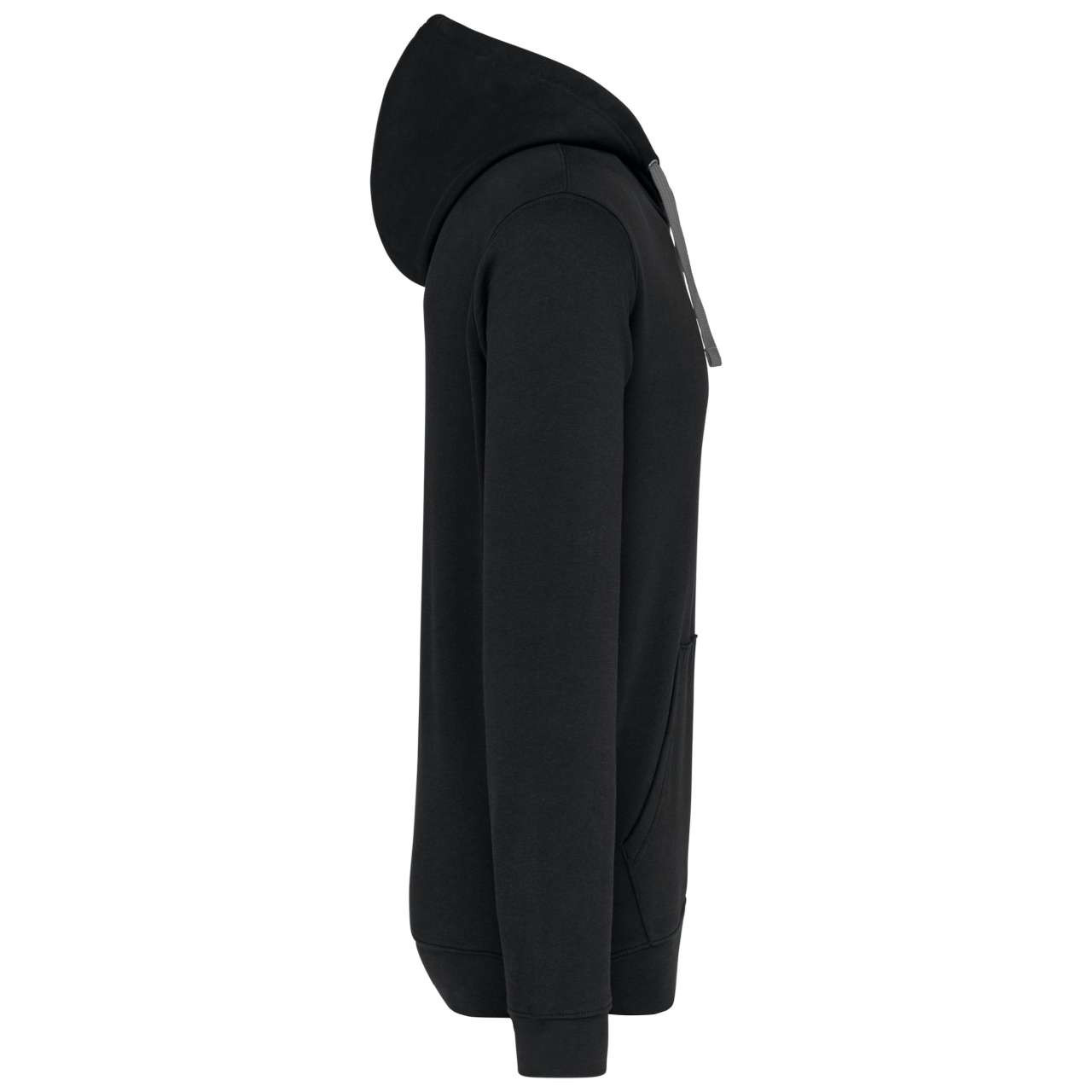 MEN'S CONTRAST HOODED SWEATSHIRT