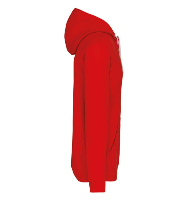 MEN'S CONTRAST HOODED SWEATSHIRT