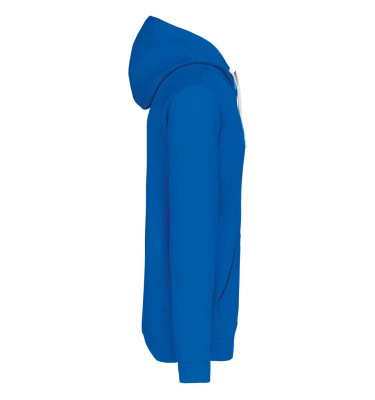 MEN'S CONTRAST HOODED SWEATSHIRT