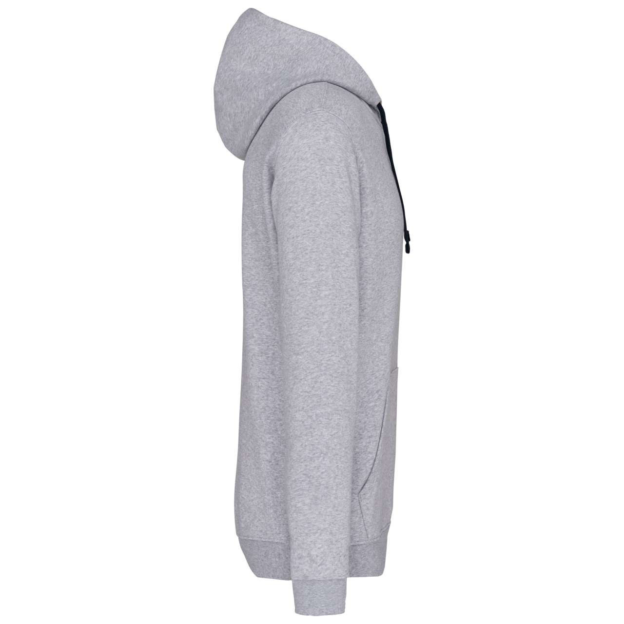 MEN'S CONTRAST HOODED SWEATSHIRT