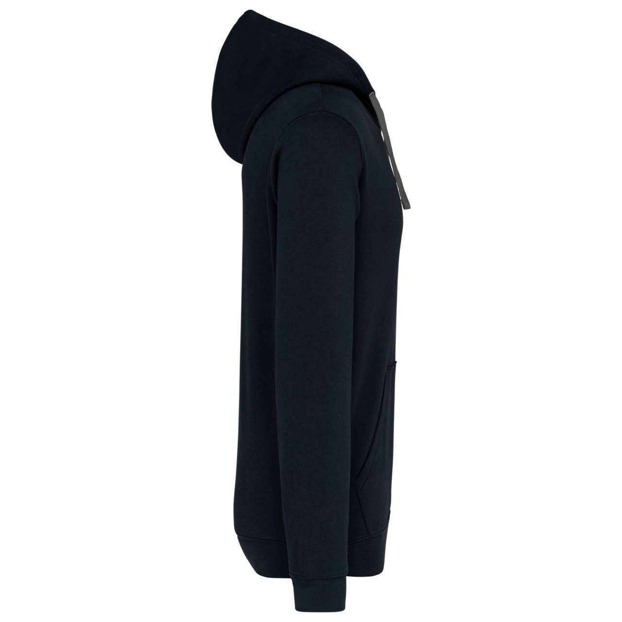 MEN'S CONTRAST HOODED SWEATSHIRT