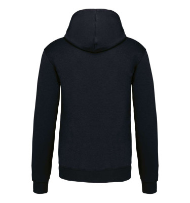MEN'S CONTRAST HOODED SWEATSHIRT