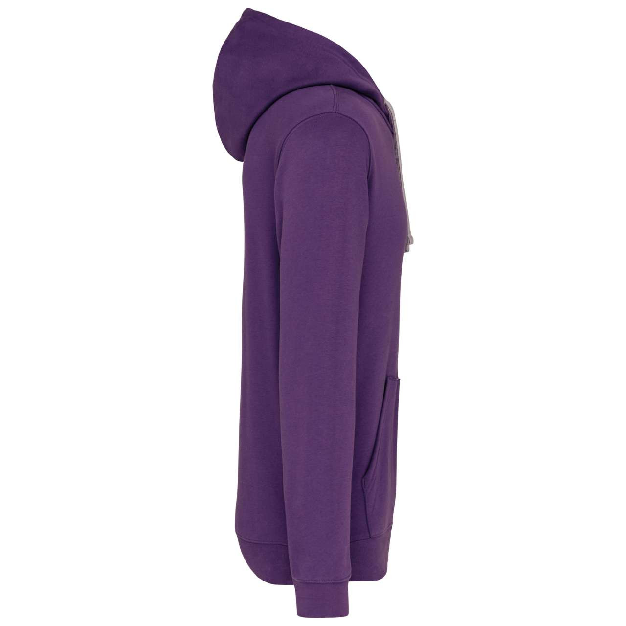 MEN'S CONTRAST HOODED SWEATSHIRT