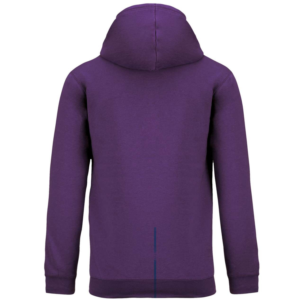 MEN'S CONTRAST HOODED SWEATSHIRT