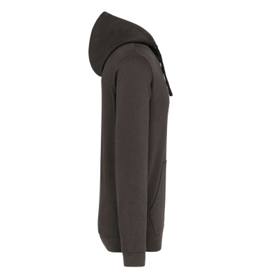 MEN'S CONTRAST HOODED SWEATSHIRT