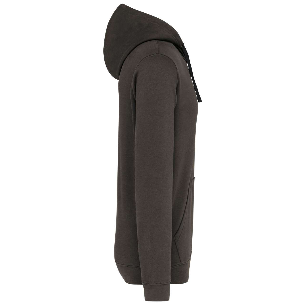 MEN'S CONTRAST HOODED SWEATSHIRT