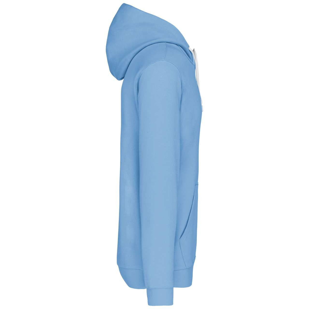 MEN'S CONTRAST HOODED SWEATSHIRT