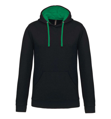 Black/light kelly green
