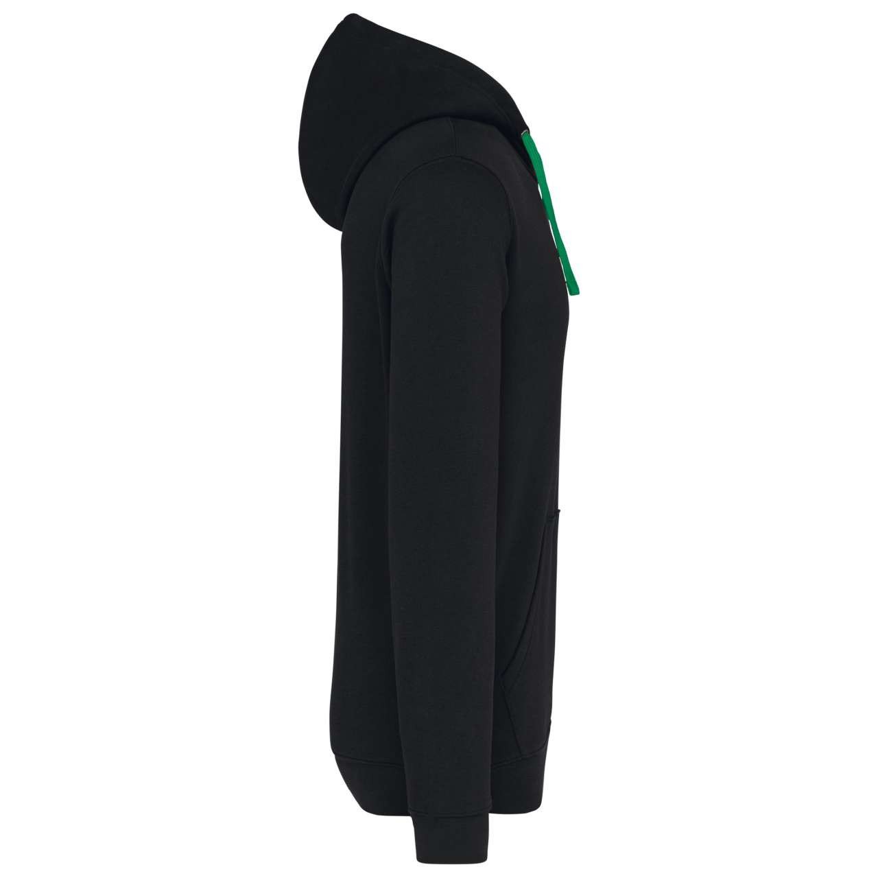 MEN'S CONTRAST HOODED SWEATSHIRT
