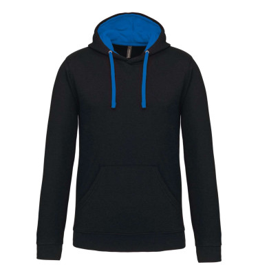 Black/light royal blue