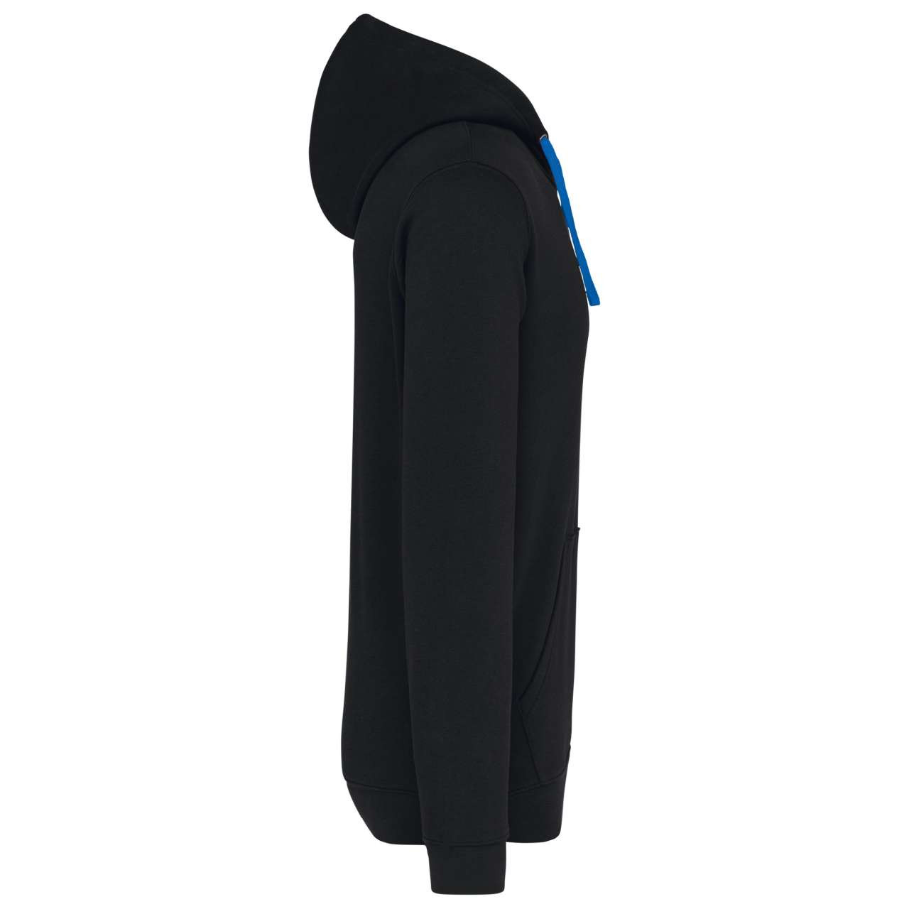 MEN'S CONTRAST HOODED SWEATSHIRT