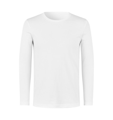 Interlock T-shirt | organiczny | długi rękaw