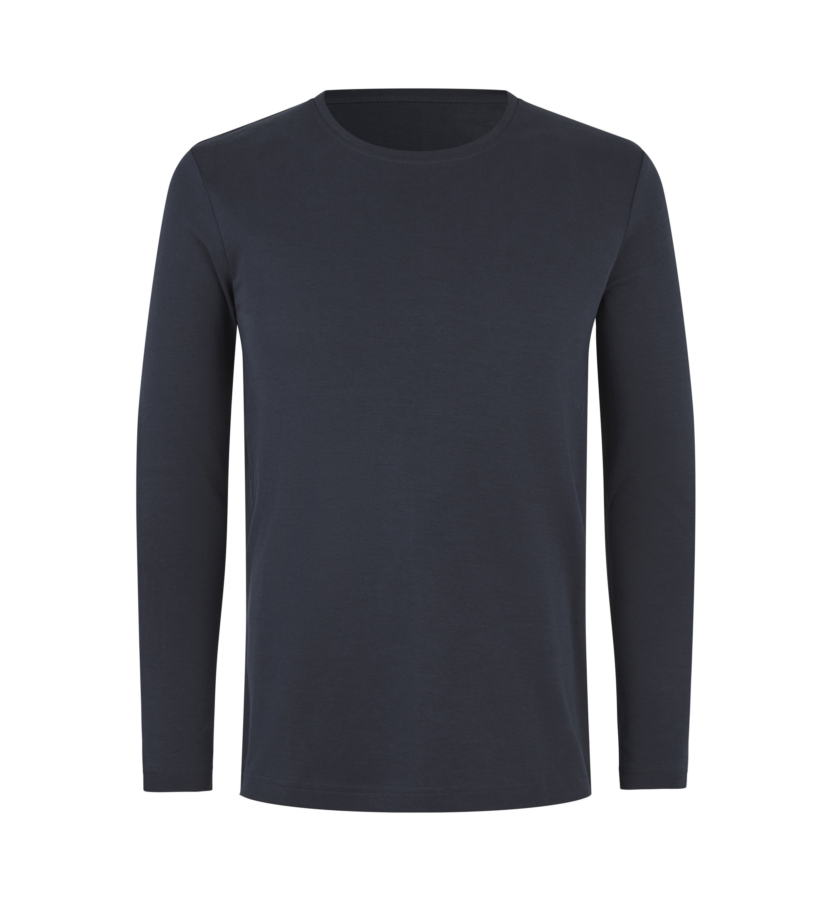 Interlock T-shirt | organiczny | długi rękaw