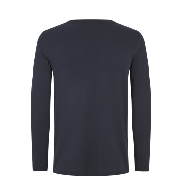 Interlock T-shirt | organiczny | długi rękaw