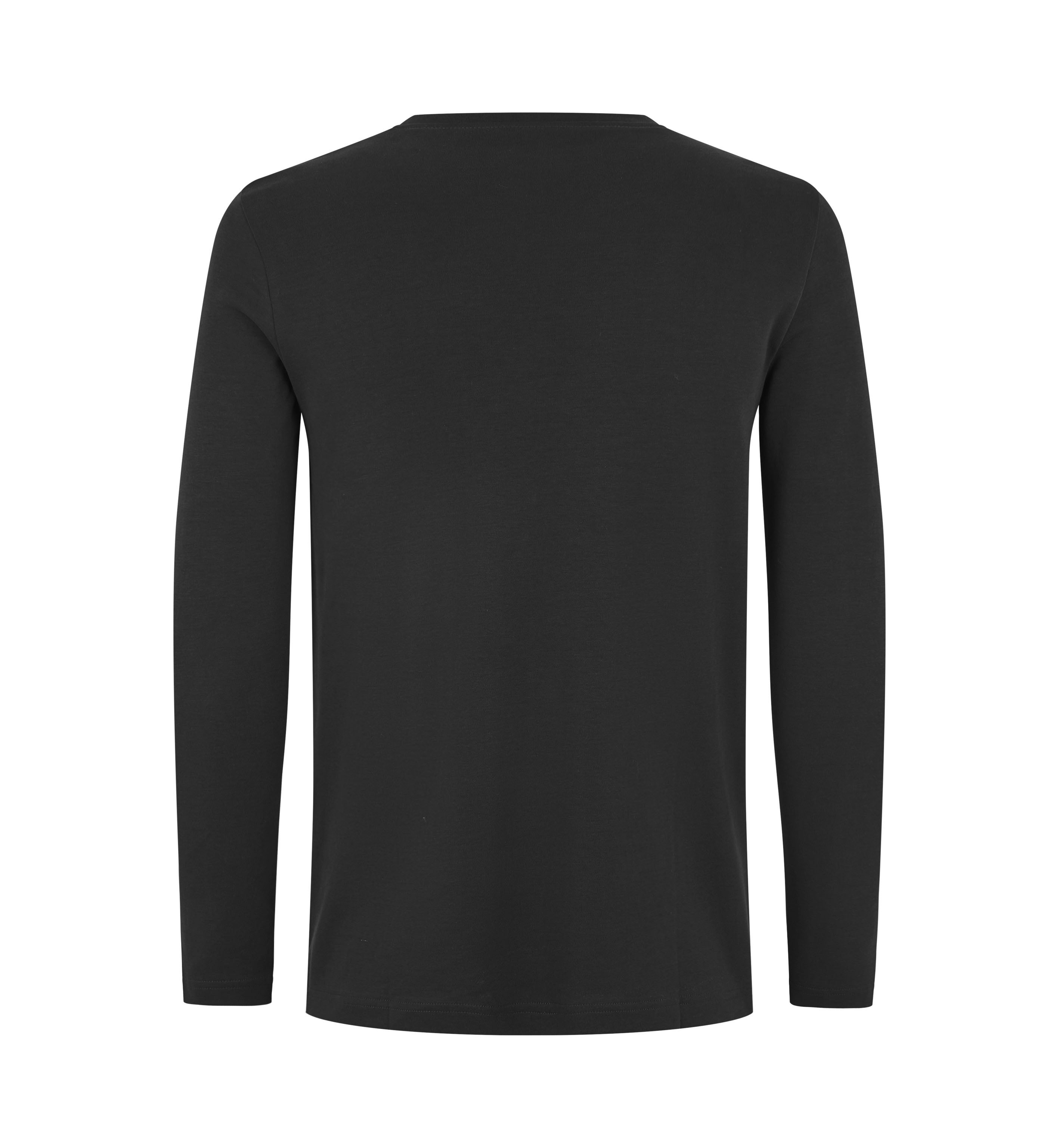 Interlock T-shirt | organiczny | długi rękaw