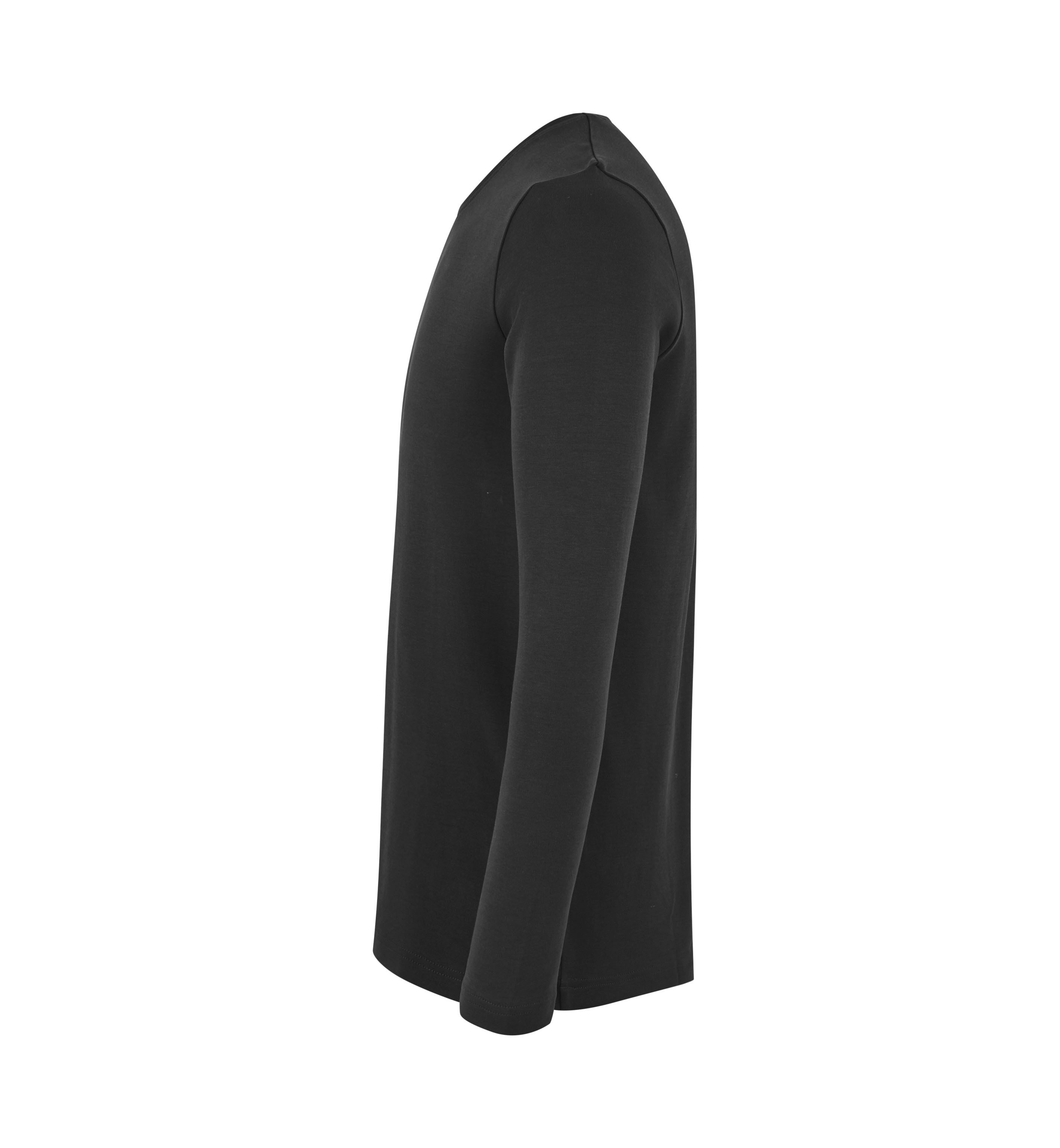 Interlock T-shirt | organiczny | długi rękaw