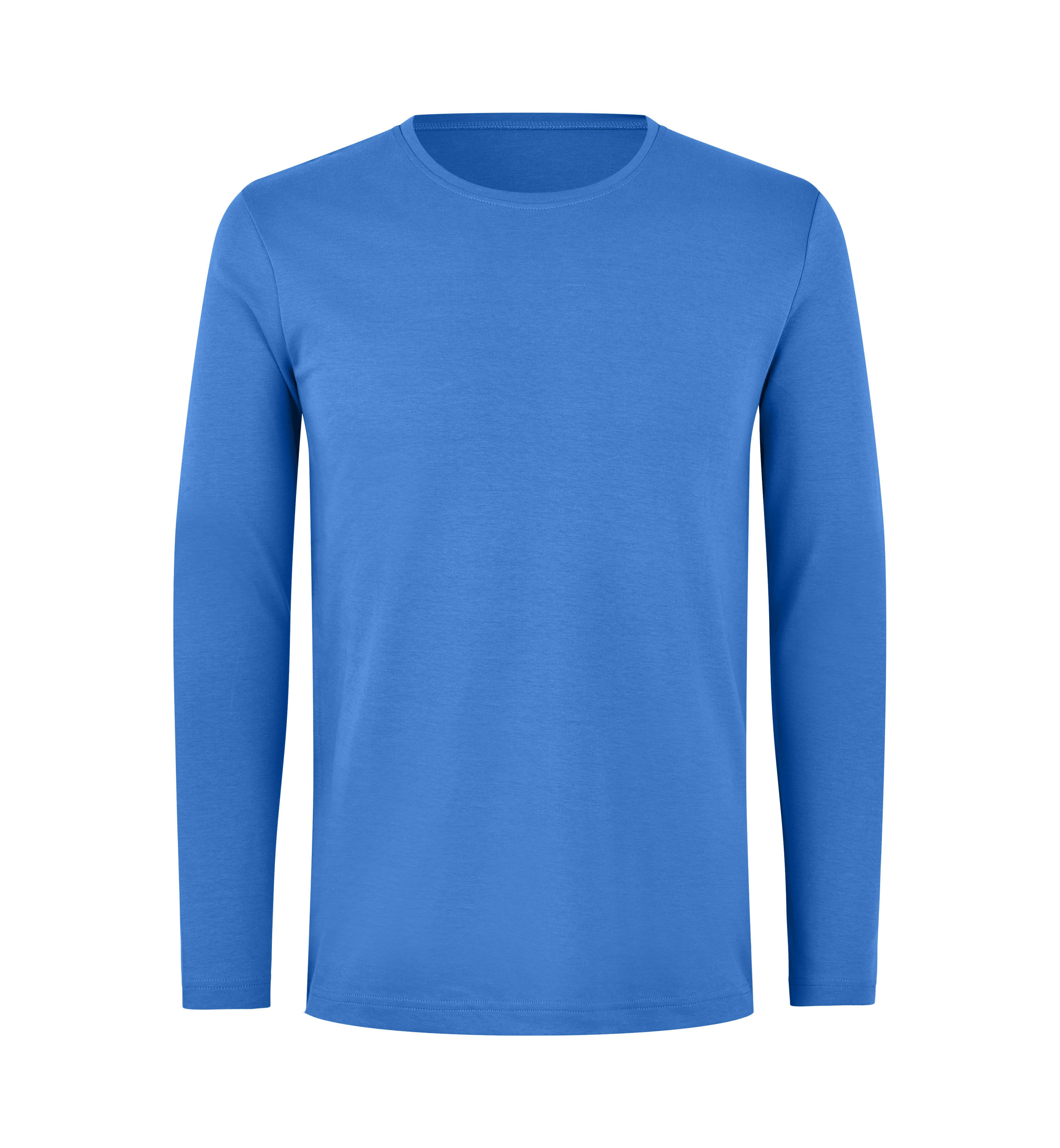 Interlock T-shirt | organiczny | długi rękaw