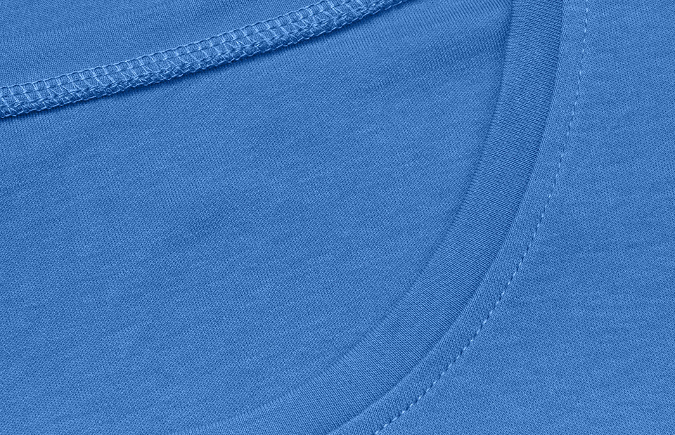 Interlock T-shirt | organiczny | długi rękaw
