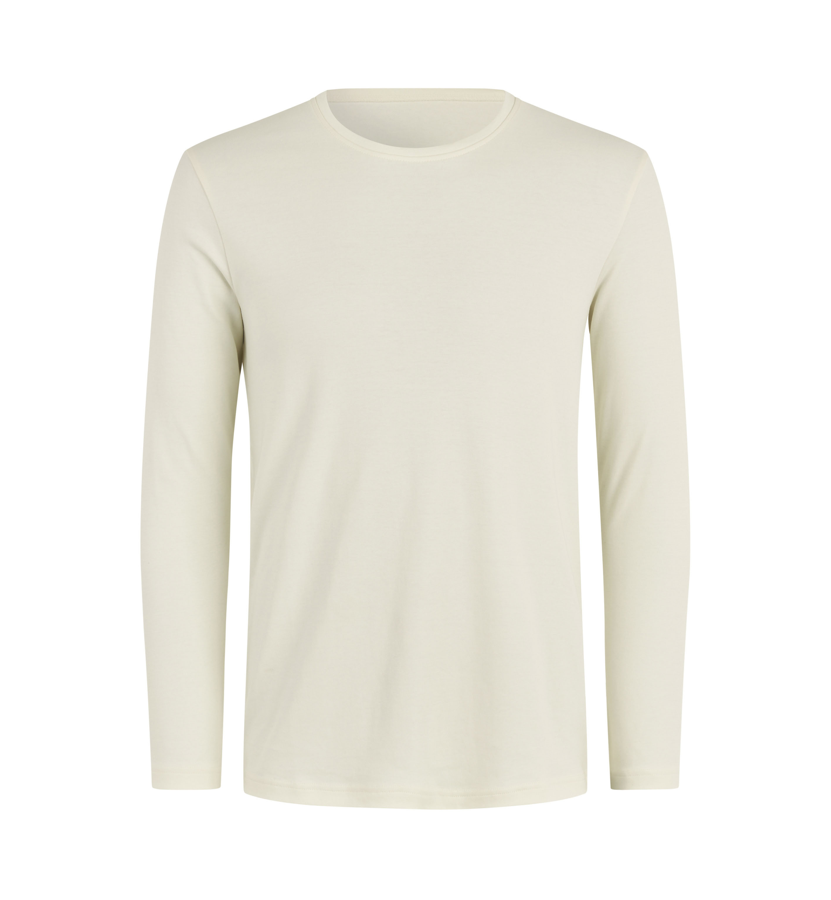 Interlock T-shirt | organiczny | długi rękaw