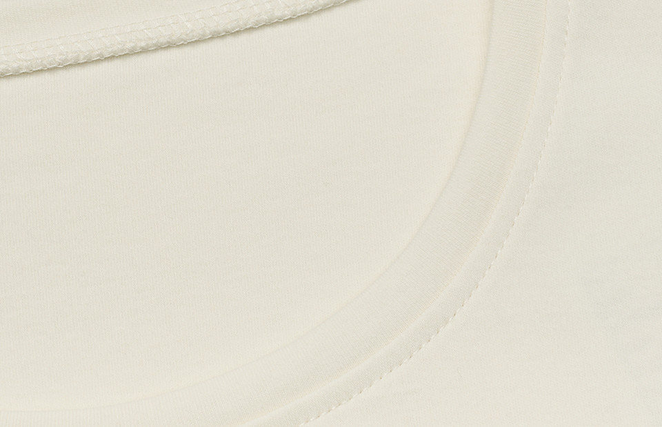 Interlock T-shirt | organiczny | długi rękaw