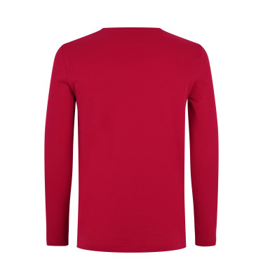 Interlock T-shirt | organiczny | długi rękaw