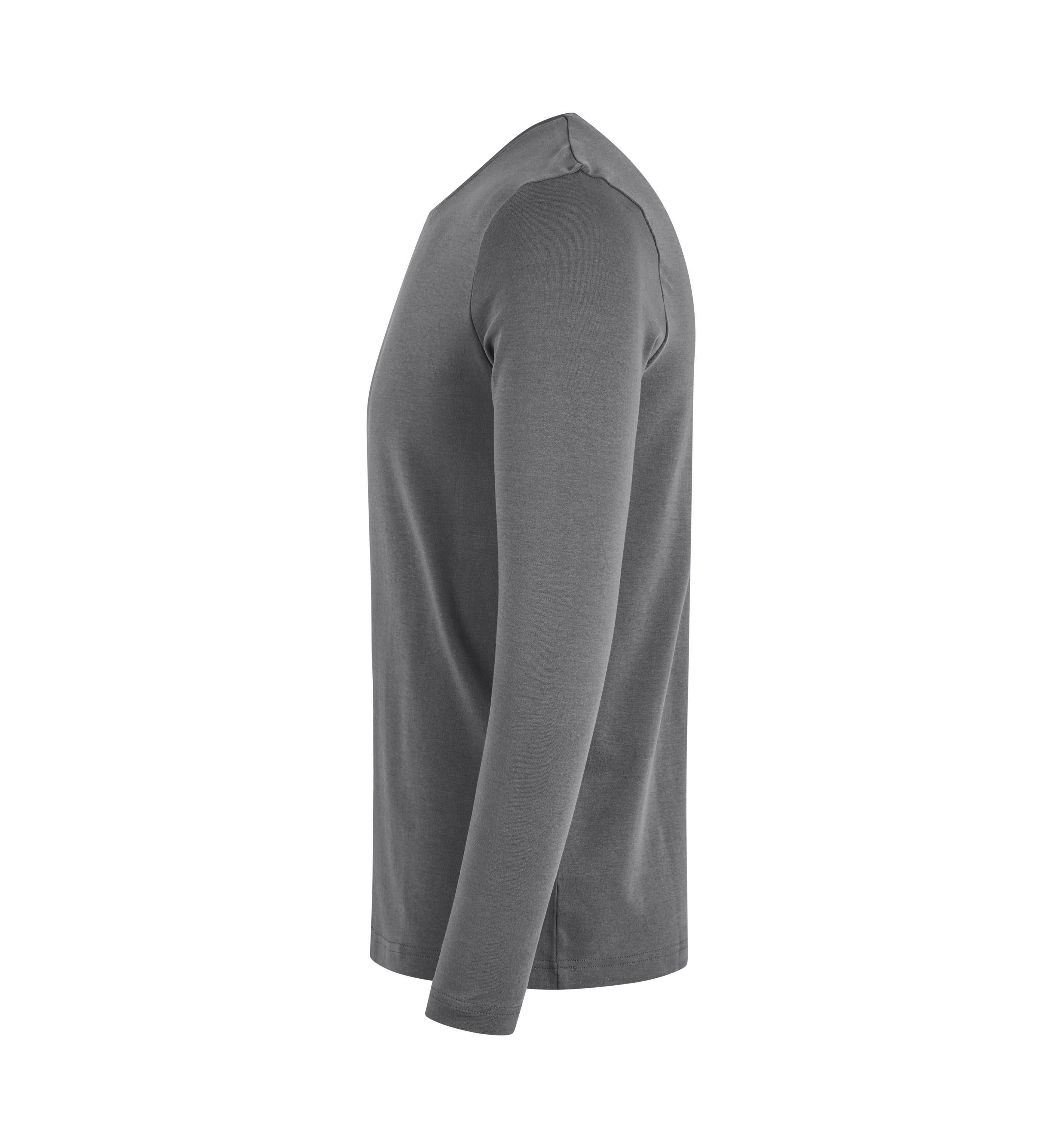 Interlock T-shirt | organiczny | długi rękaw